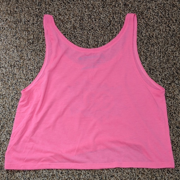Pink Crop Tank - Picture 3 of 3